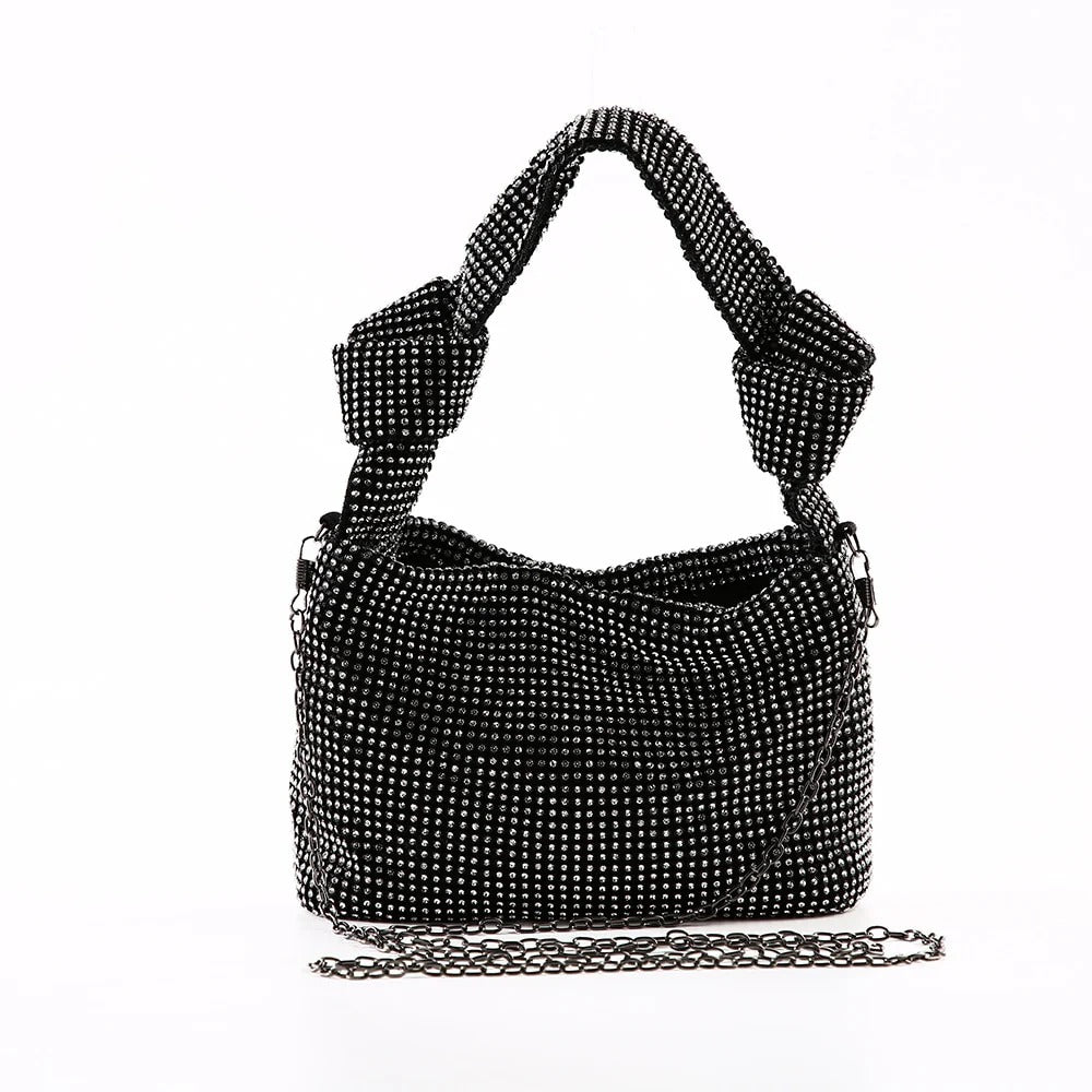 Bolso Grace con diamantes