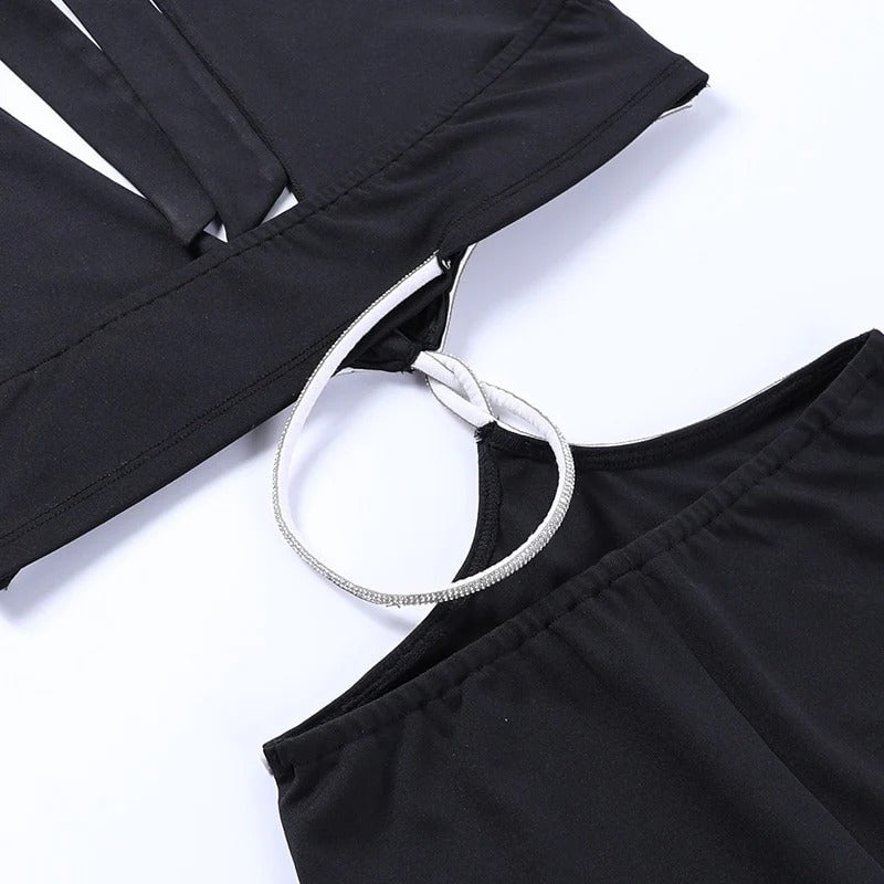 Vestido cruzado Avia Diamond