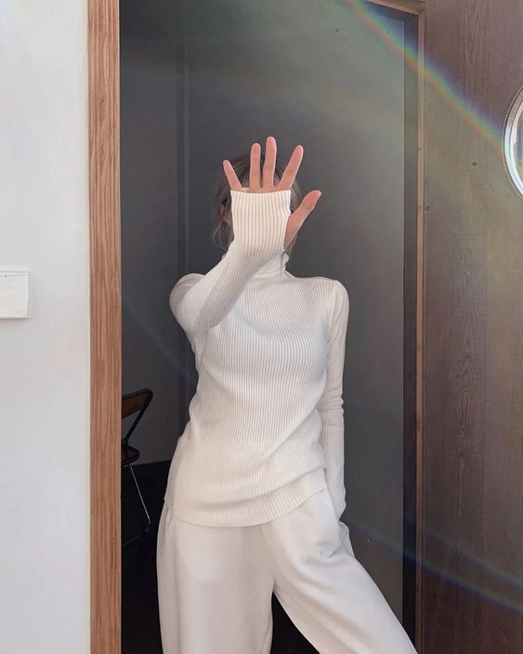 Jersey de cuello alto